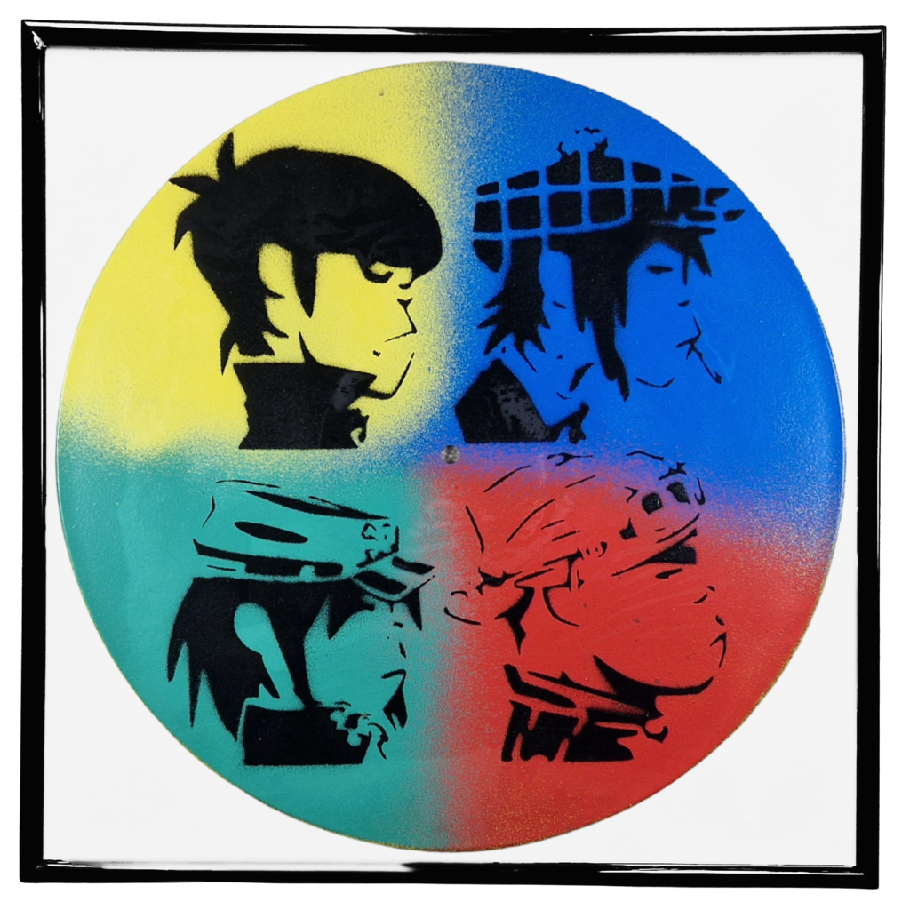 Gorillaz - Vinyl Artwork