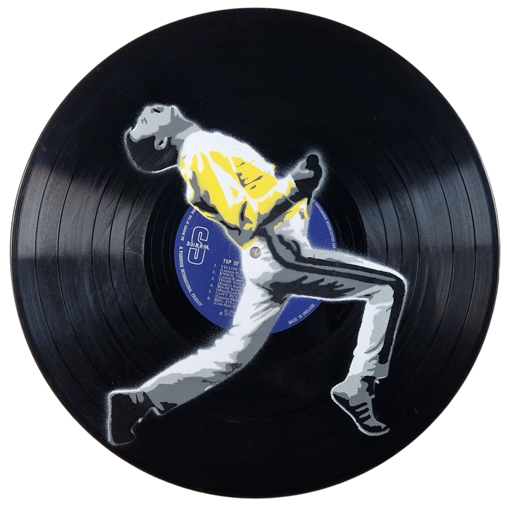 Freddie Mercury - Vinyl Artwork