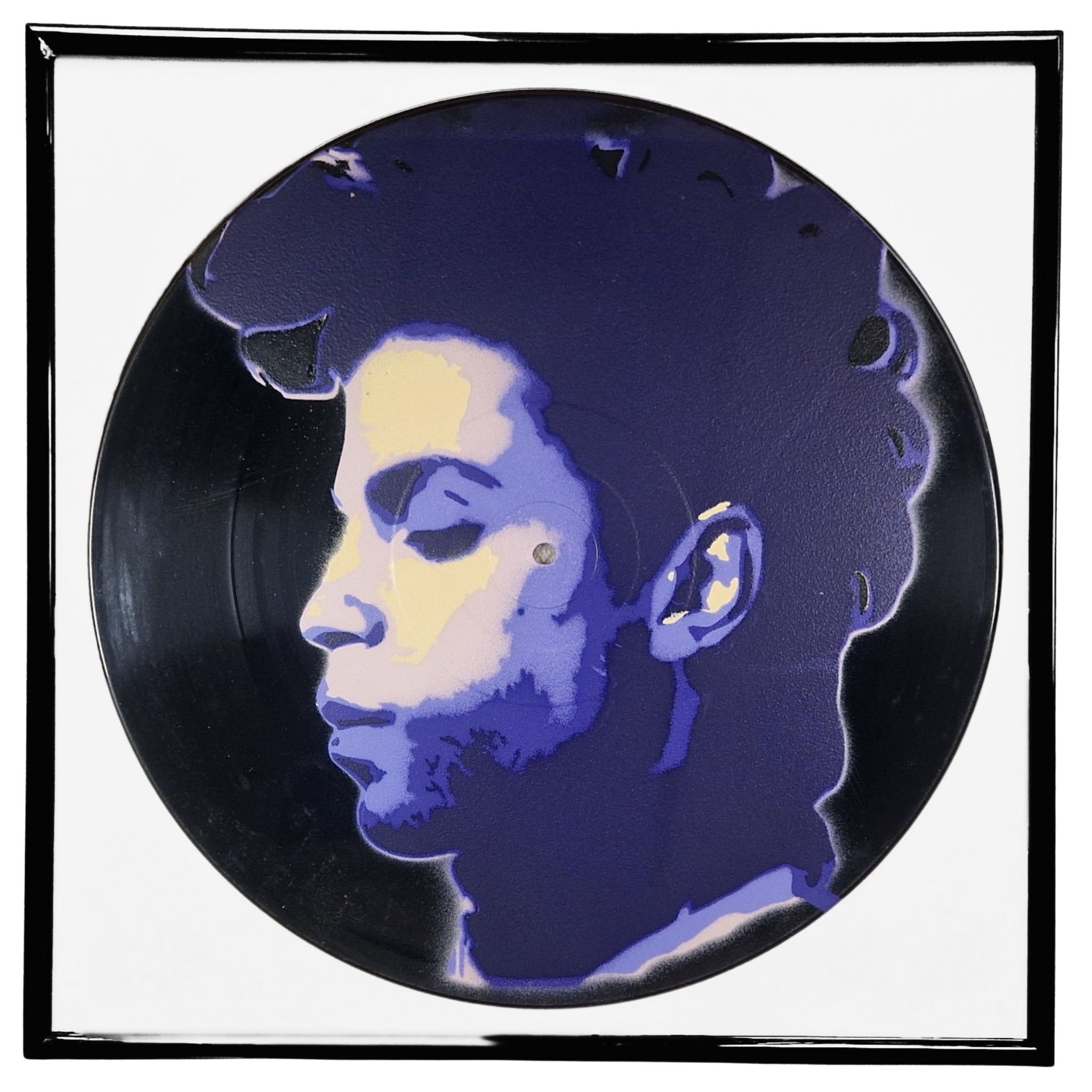 Prince - Side portrait - Vinyl Artwork