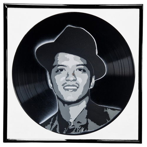 Bruno Mars - Vinyl Artwork