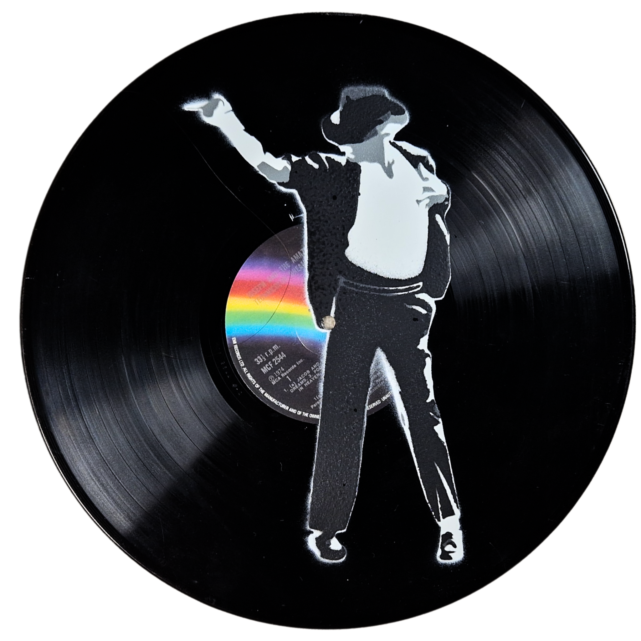 Michael Jackson - Smooth Criminal - Vinyl Artwork